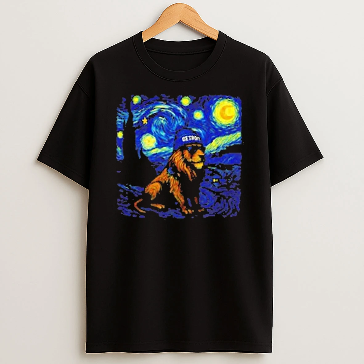 Detroit Lions Football Van Gogh Style Shirts