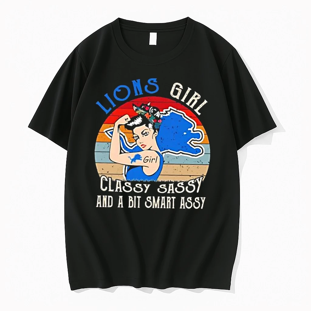 Detroit Lions Girl Classy Sassy And A Bit Smart Assy Shirts