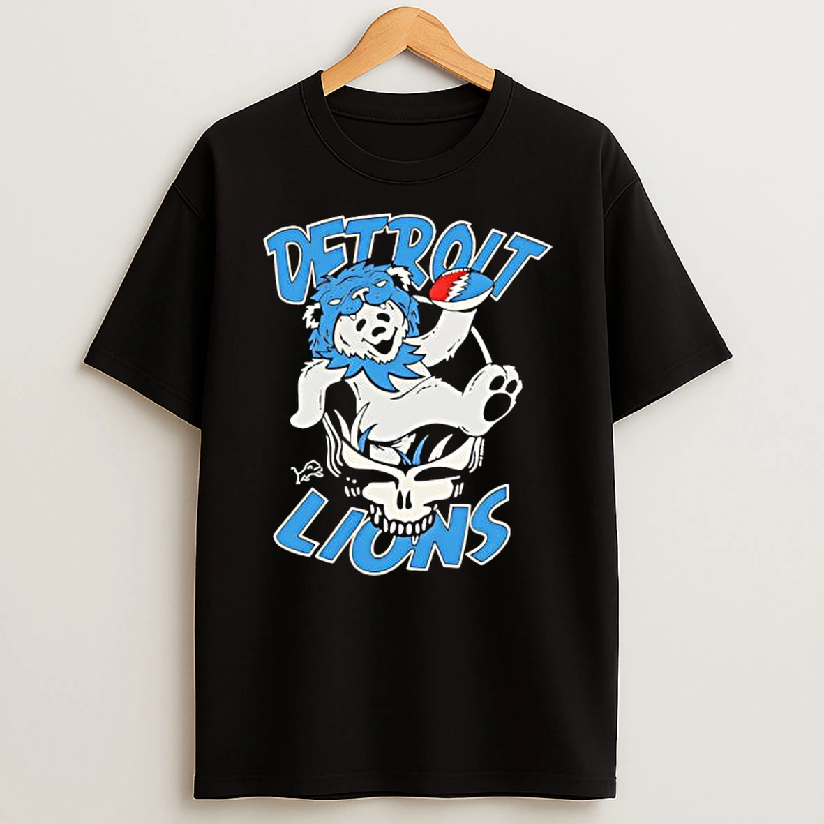 Detroit Lions Nfl X Grateful Dead Bear Character Shirts