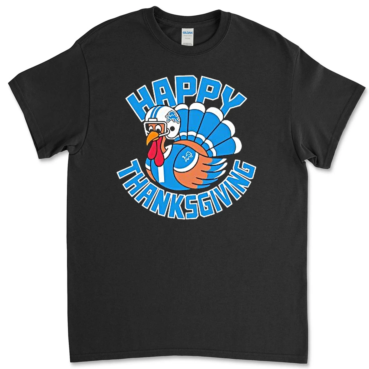 Detroit Lions Turkey Happy Thanksgiving Premium Shirt Sweater