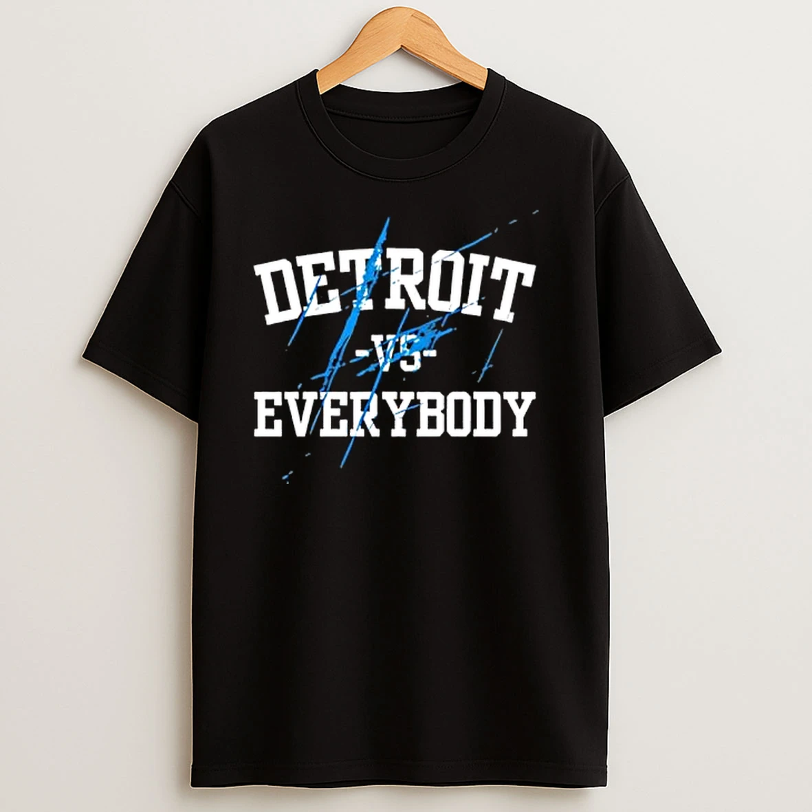 Detroit Lions Vs Evereybody All Grit T Shirts