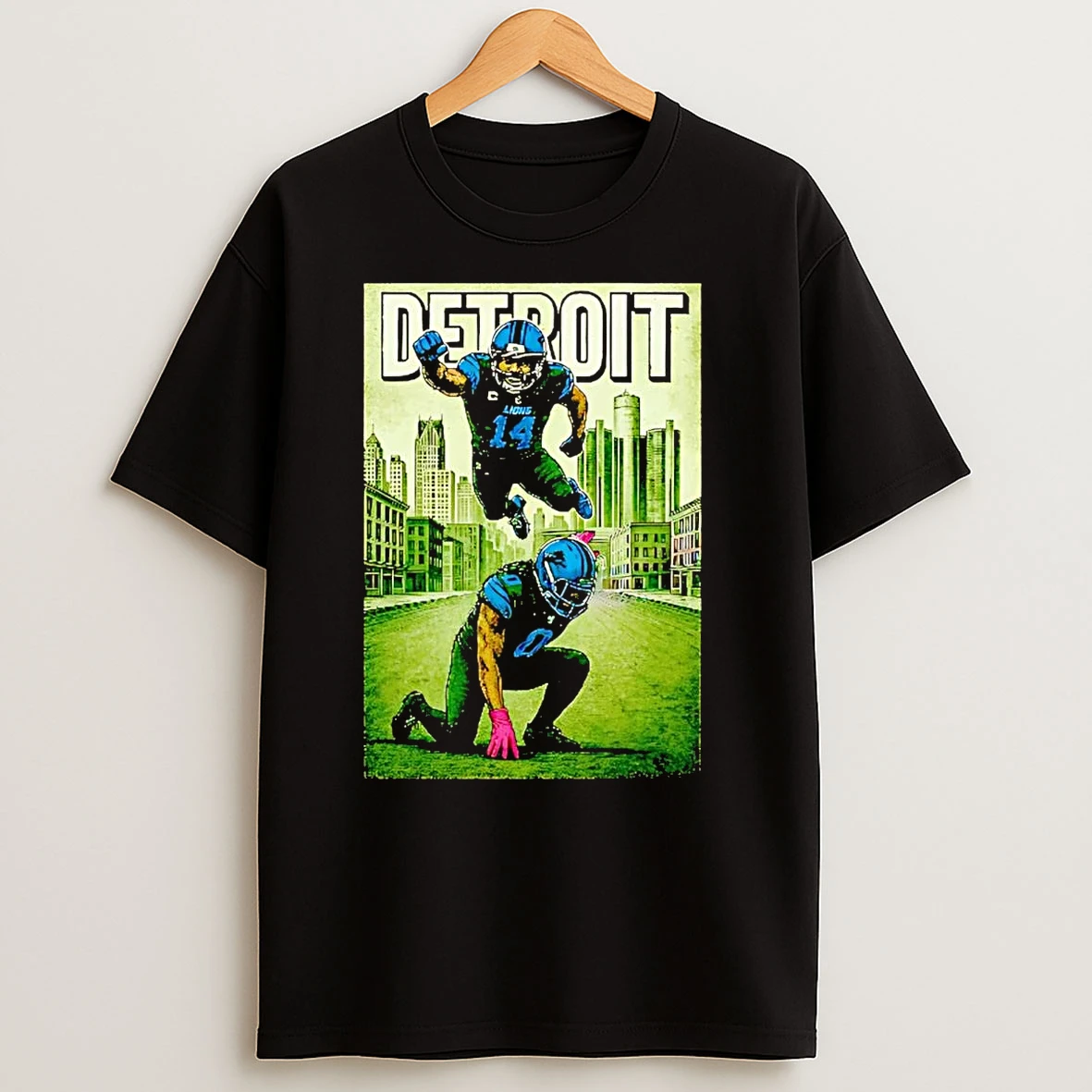 Detroit Lions Motor City Marvels T Shirts