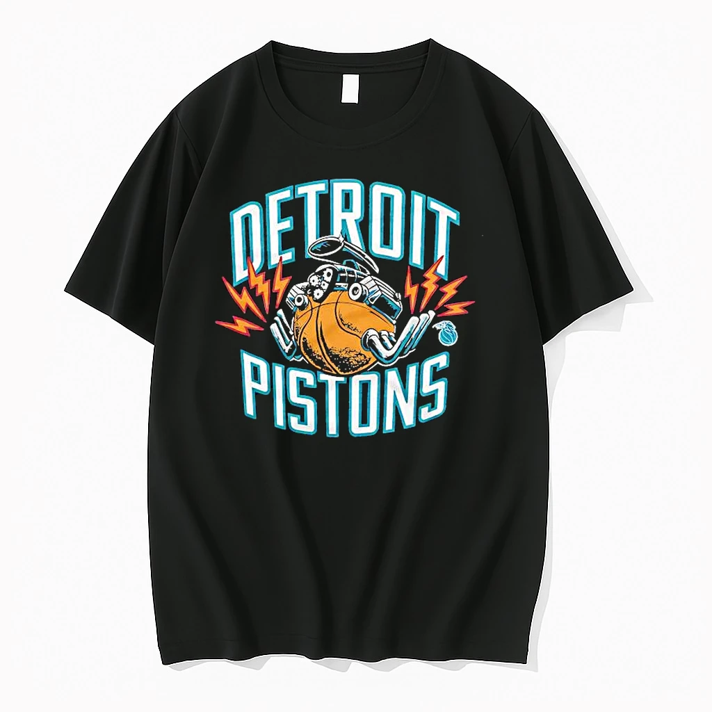 Detroit Pistons City Edition 2025 Logo Shirts