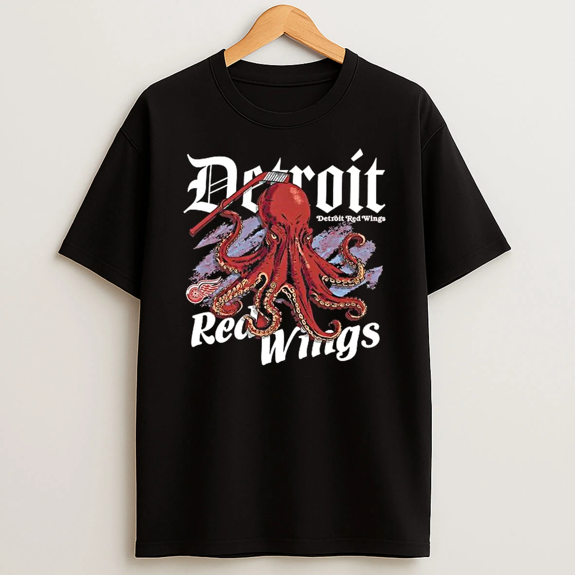 Detroit Red Wings Ice Hockey Octopus Shirts