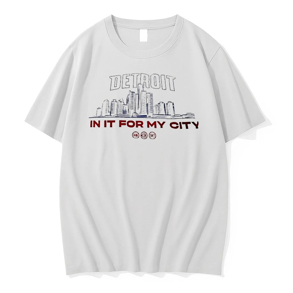 Detroit Skyline In It For My City Shirts