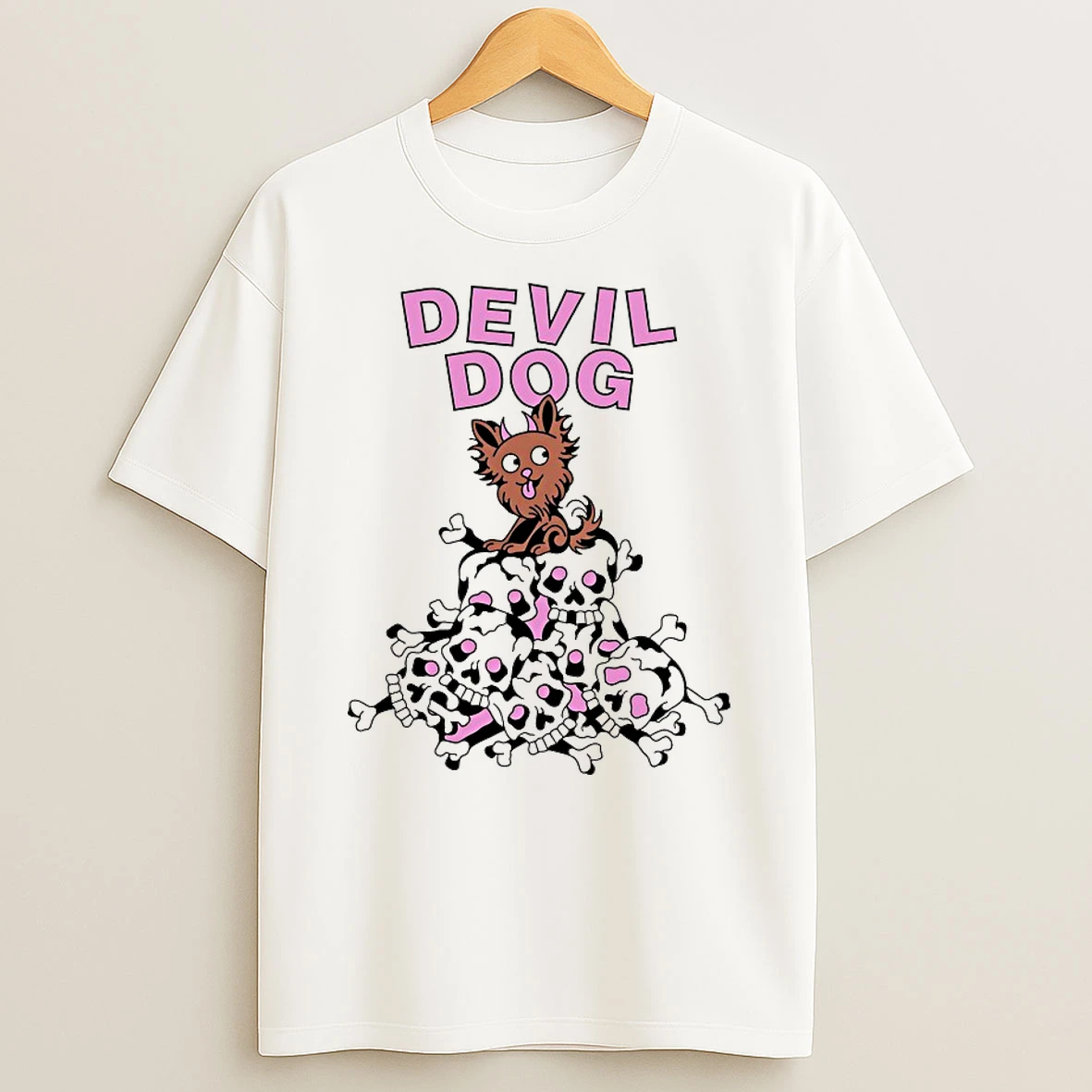 Devil Dog Cartoon Shirts