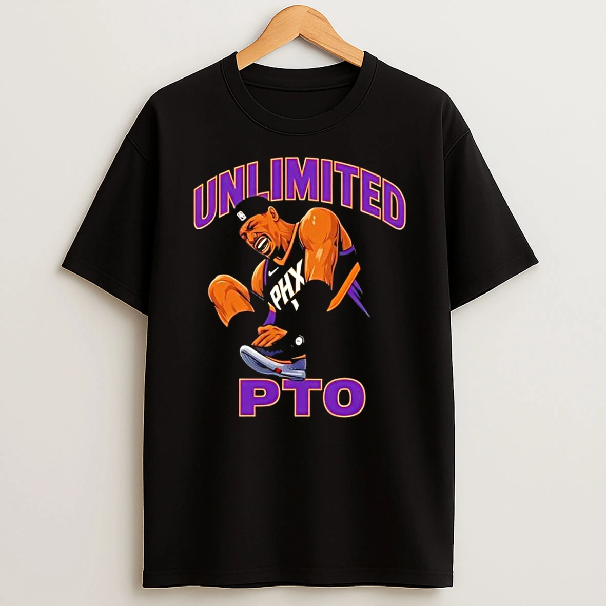 Devin Booker Unlimited Pto Black Shirts