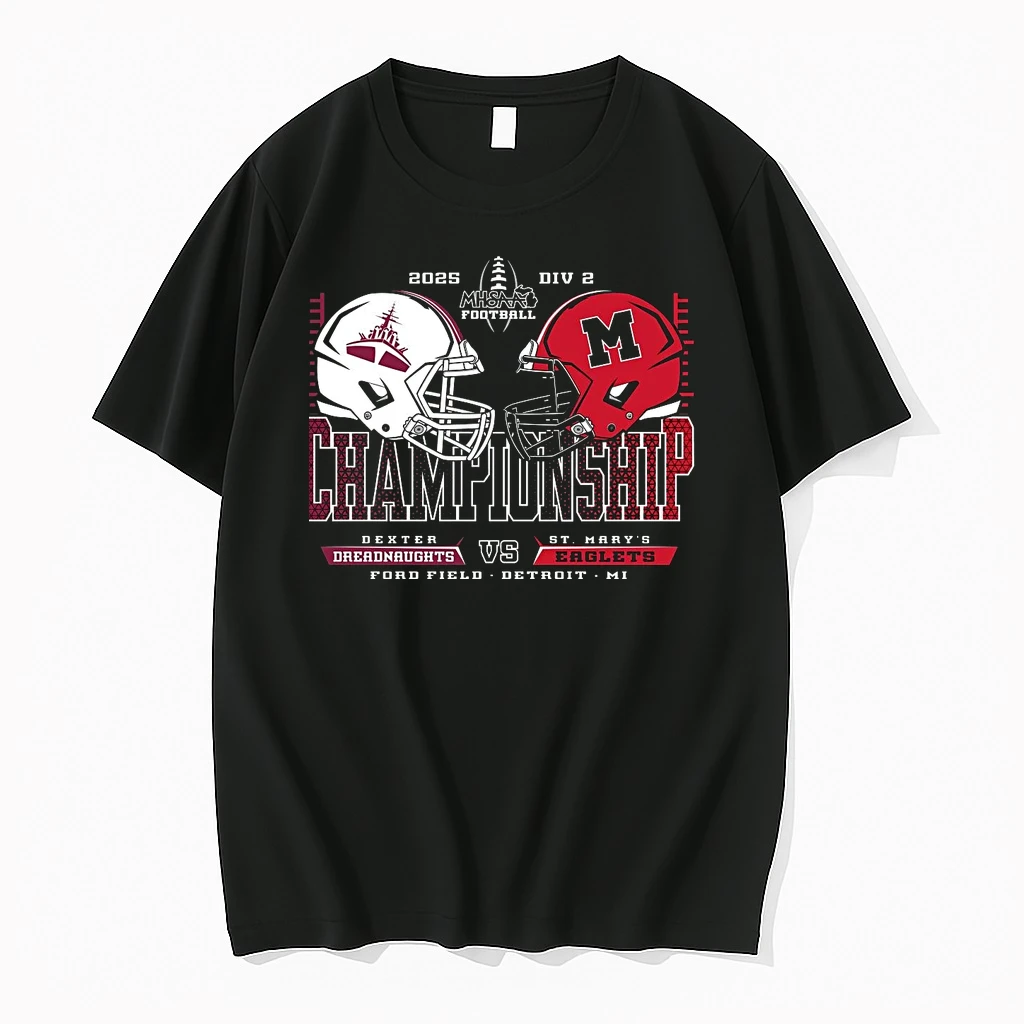 Dexter Dreadnaughts Vs St Marys Eaglets 2025 Football D2 Championship Shirts