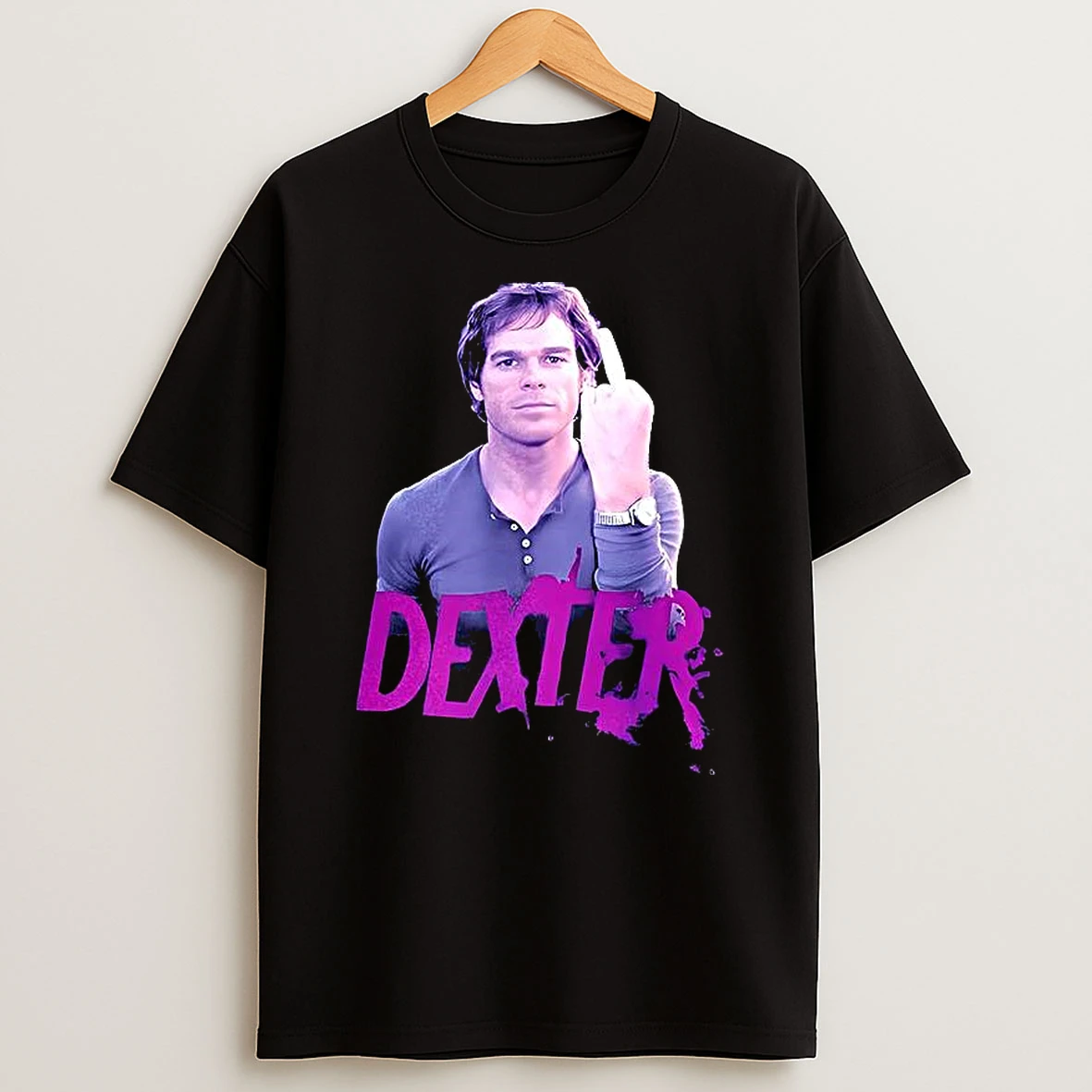 Dexter Morgan Middle Finger Shirts