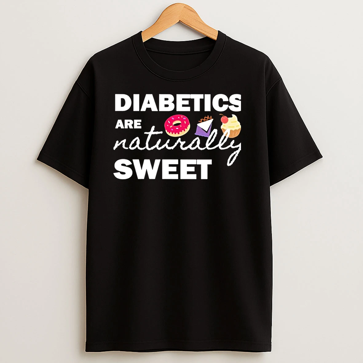 Diabetics Are Naturally Sweet Christmas T Shirts