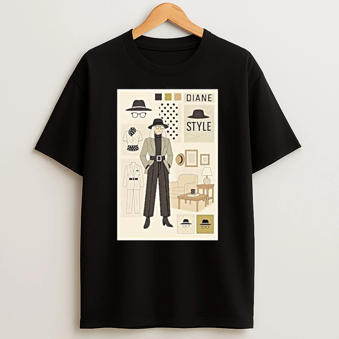 Diane Keaton Diane Style Shirts
