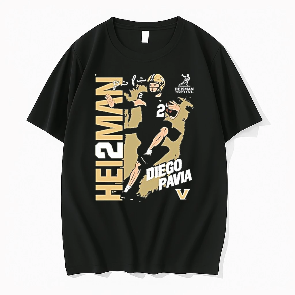 Diego Pavia Vanderbilt Commodores Heisman Stance Shirts