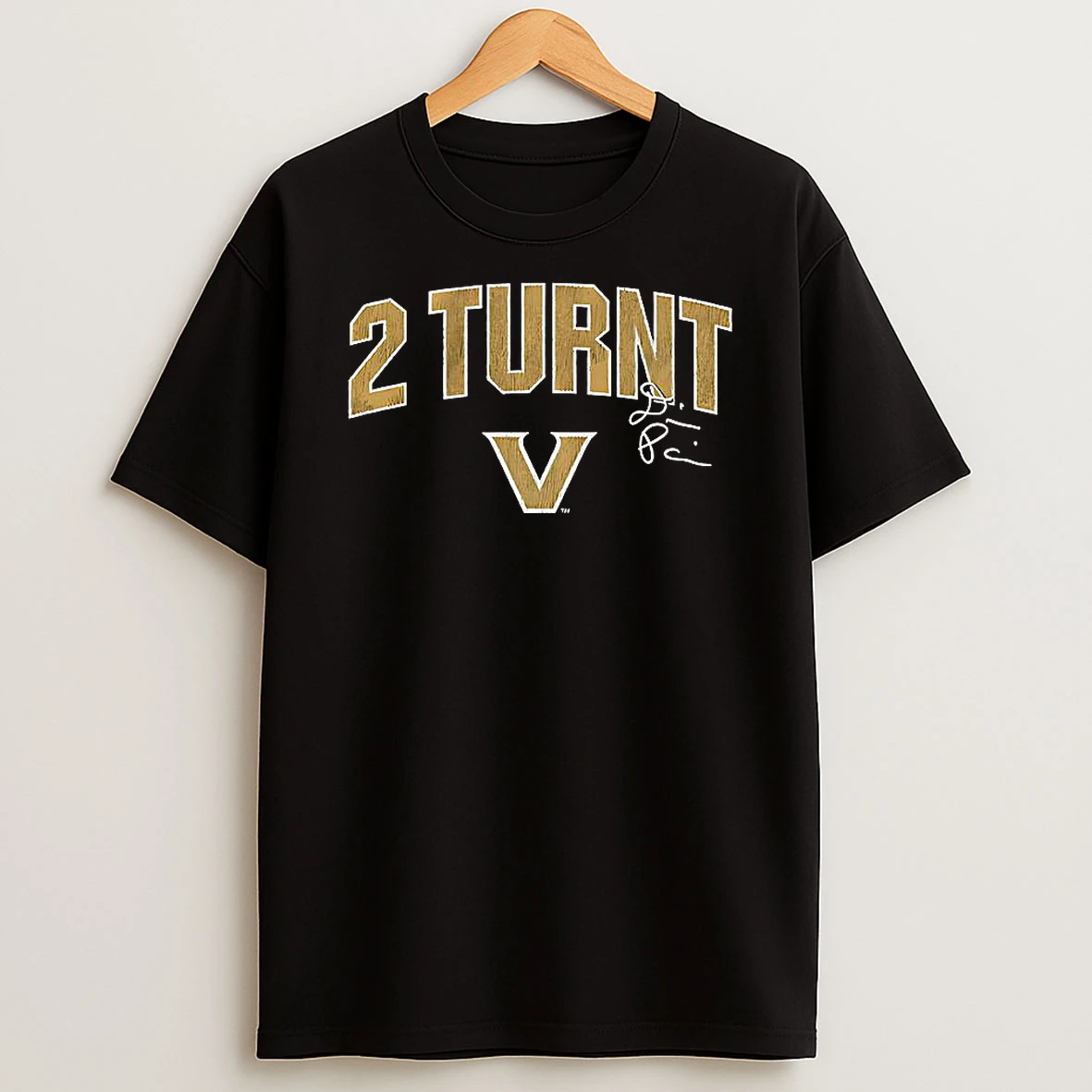 Diego Pavia Vanderbilt Commodores Football 2 Turnt Signature Shirts