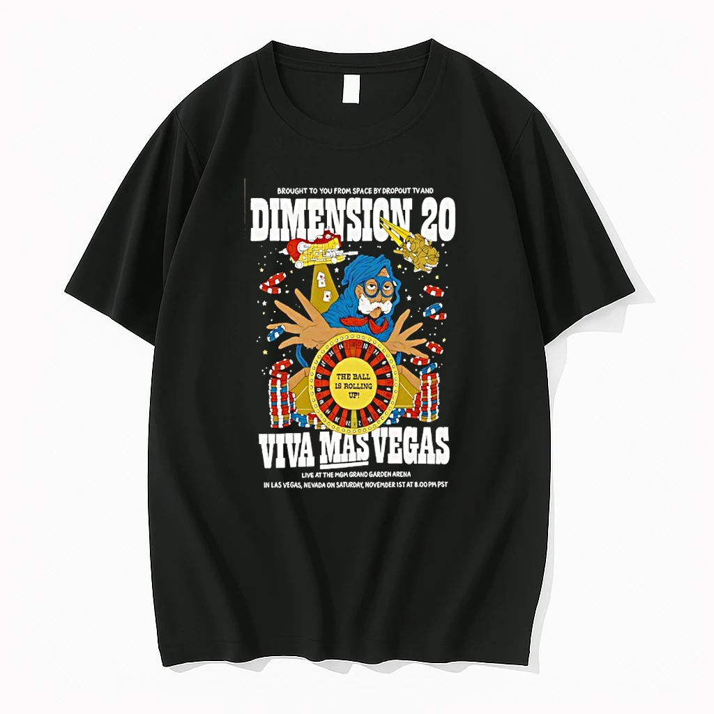 Dimension 20 Viva Mas Vegas The Ball Is Rolling Up Tour Shirts