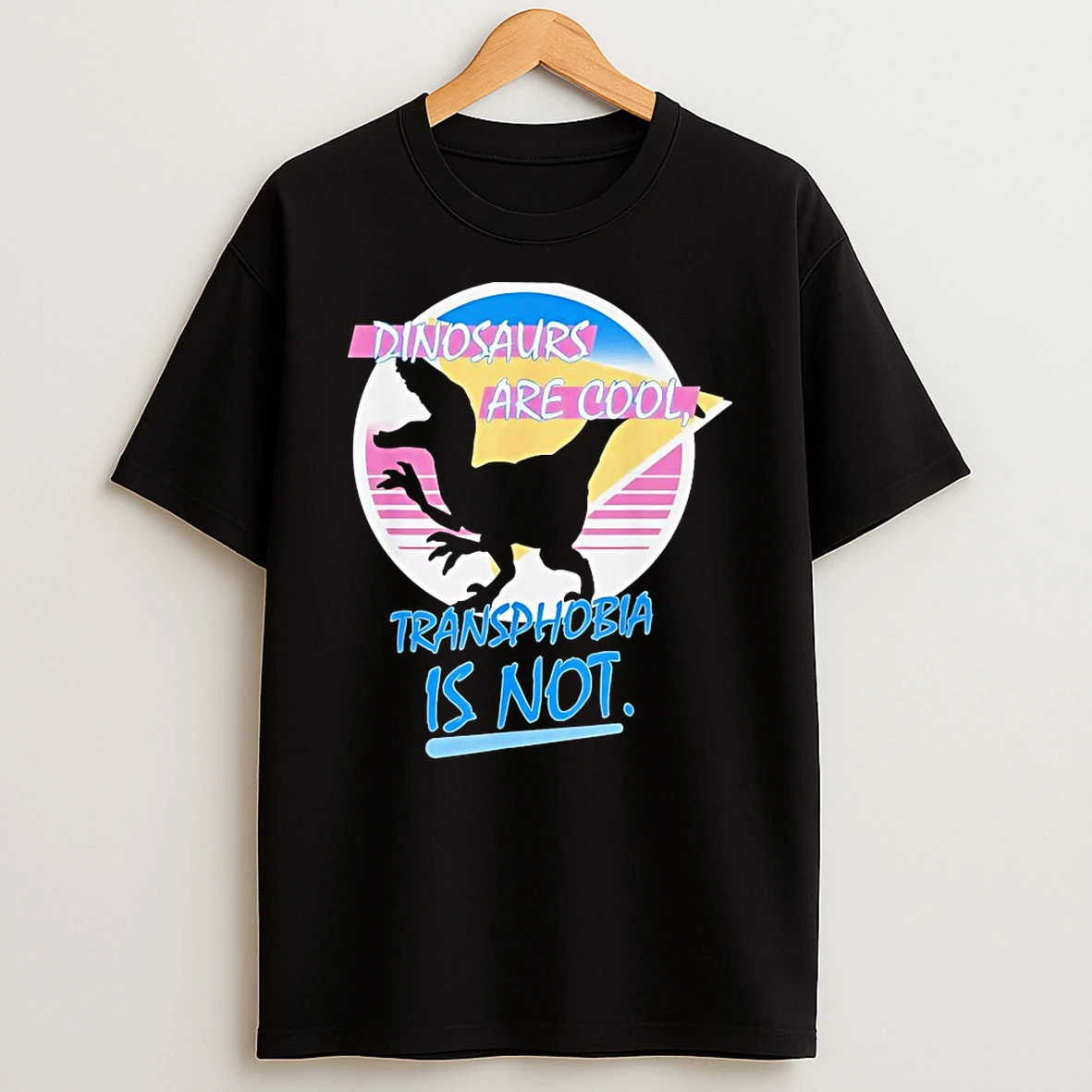 Dinosaurs Are Cool Transphobia Is Not Shirts