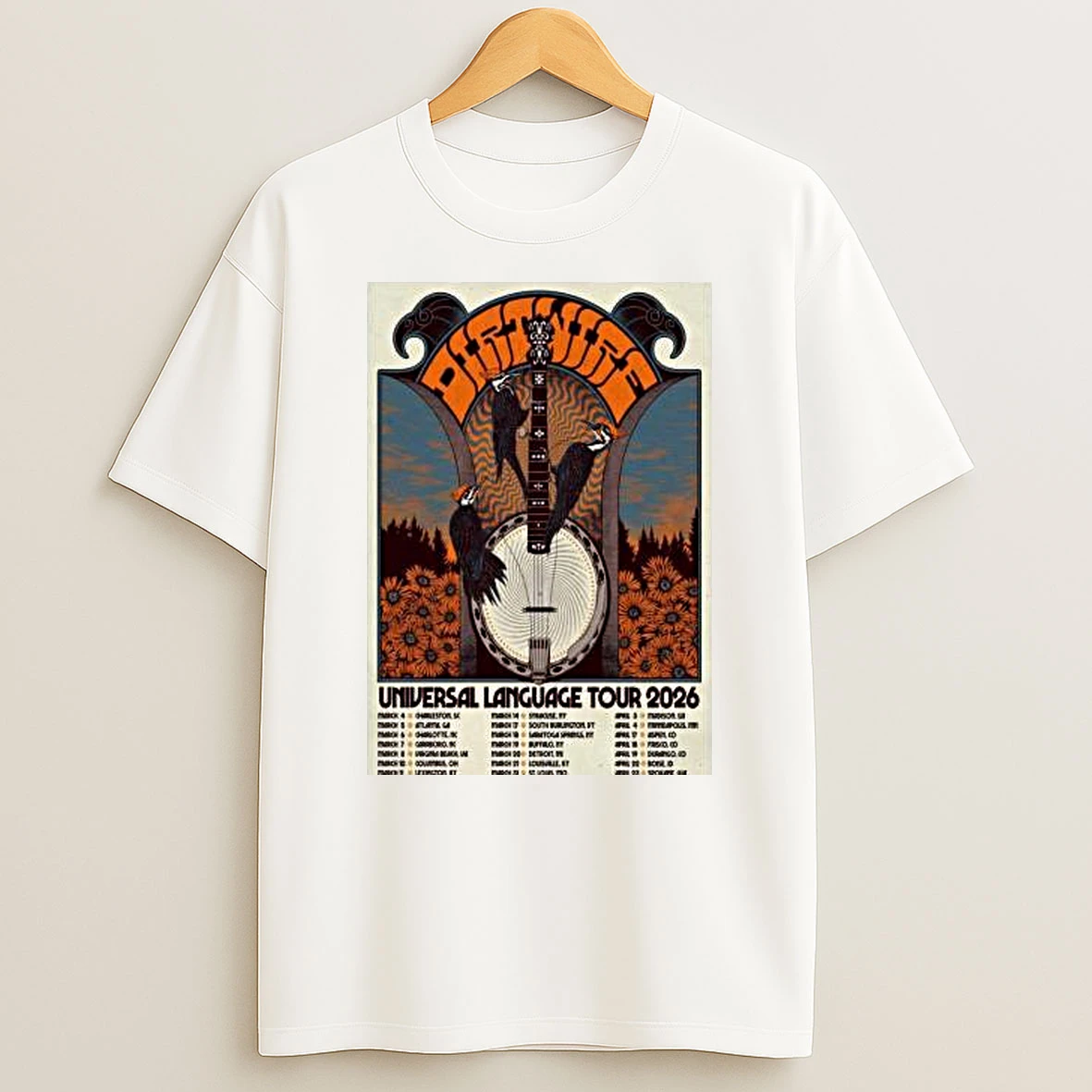 Dirtwire Universal Language Tour 2026 Shirts