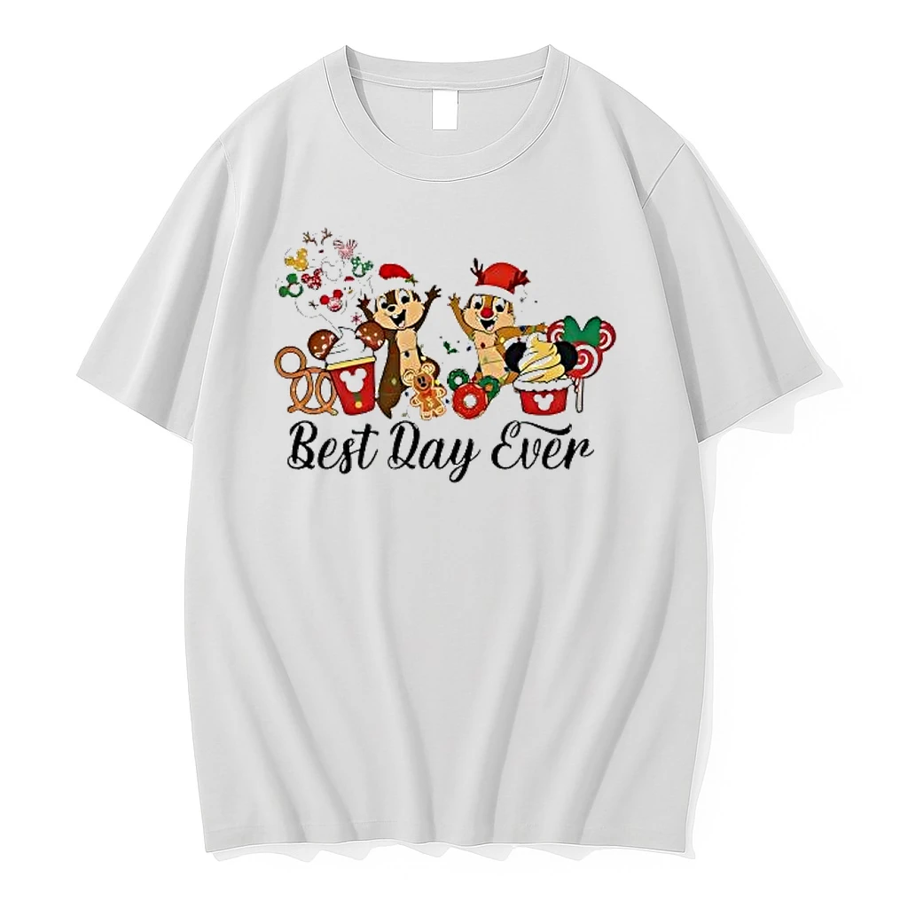 Disney Chip And Dale Christmas Best Day Ever Shirts