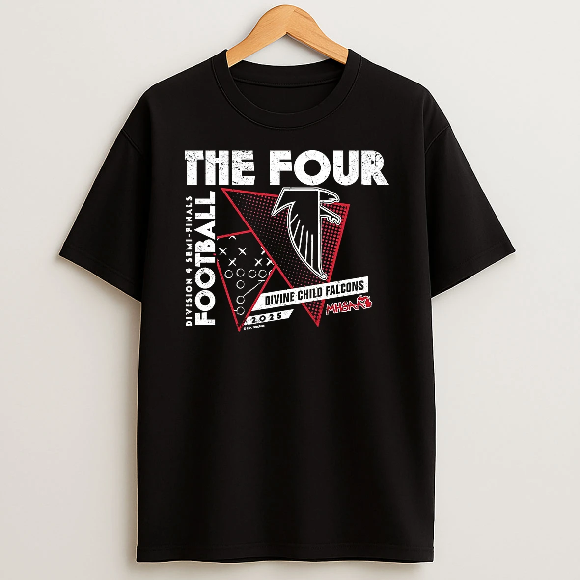 Divine Child Falcons 2025 D4 Semifinals The Four Shirts