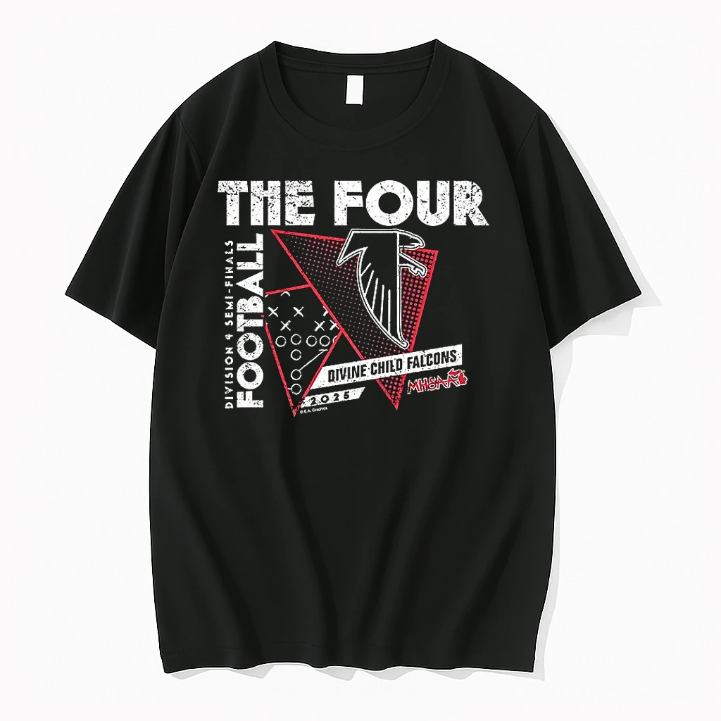 Divine Child Falcons 2025 Mhsaa Football Division 4 The Four Shirts
