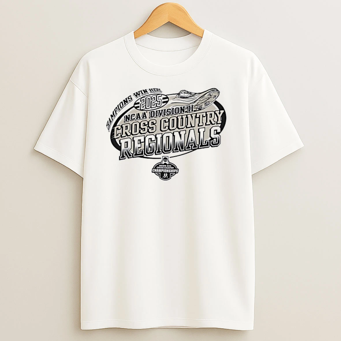 Division Ii Cross Country Regionals Champion Jersey T Shirts