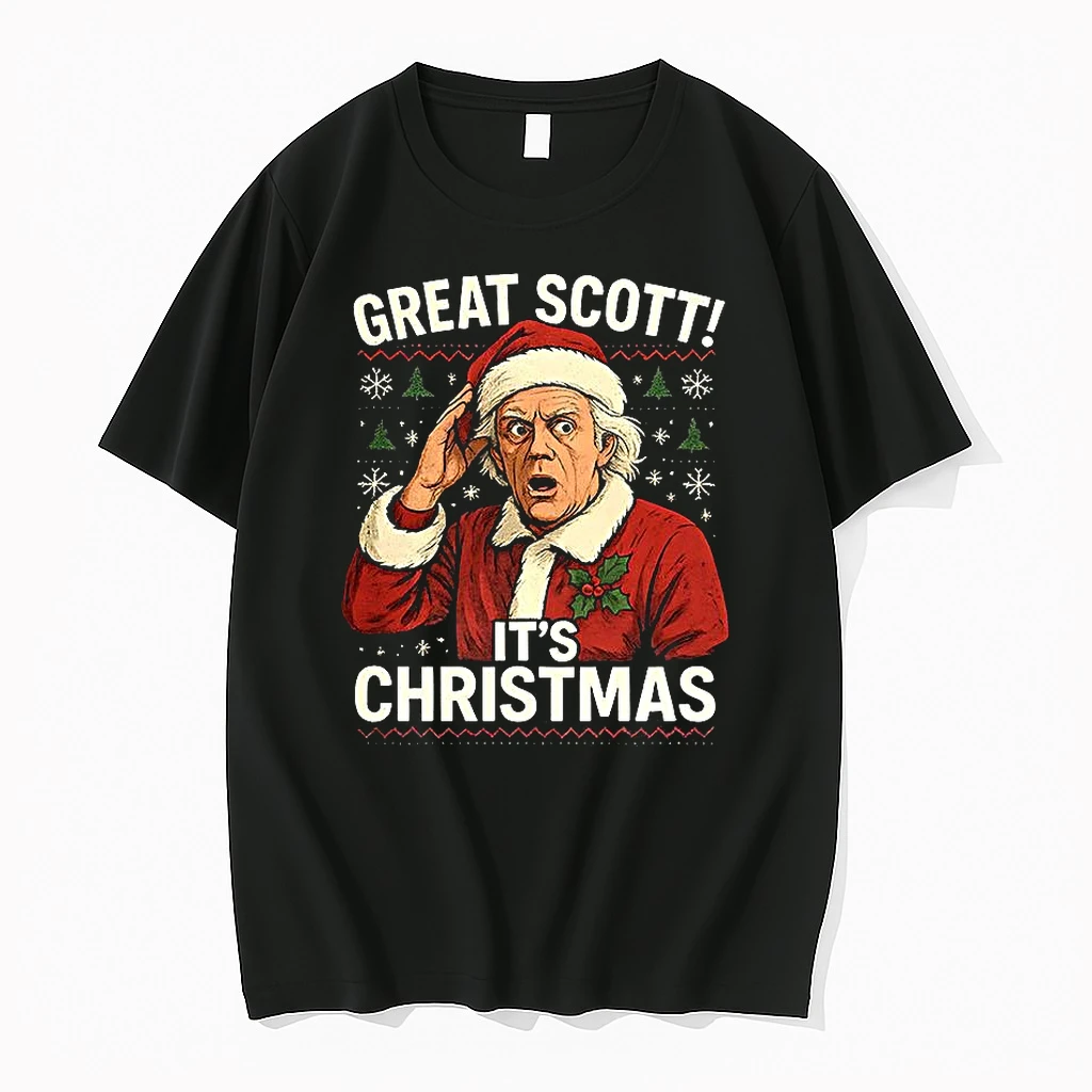 Doc Back To The Future Great Scott Its Christmas Shirts