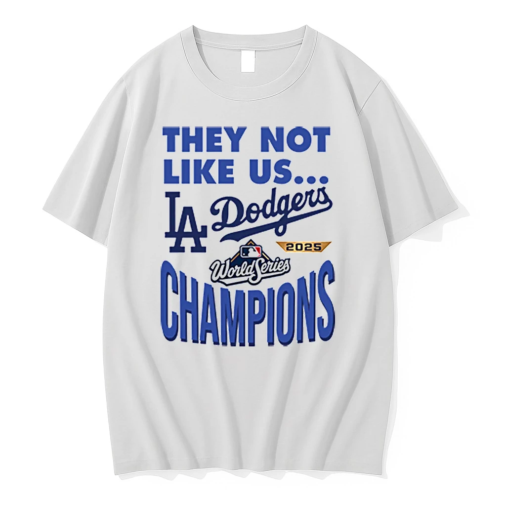 Dodgers 2025 World Series Champions They Not Like Us Shirts