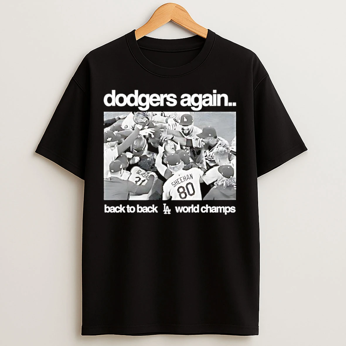 Dodgers Again Back To Back World Champions 2025 T Shirts
