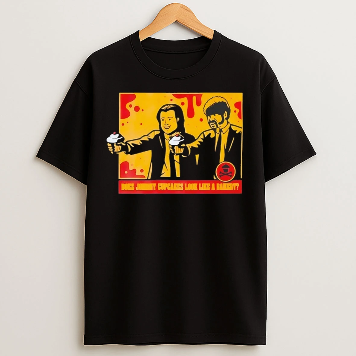 Does Johnny Cupcakes Look Like A Bakery Movie T Shirts