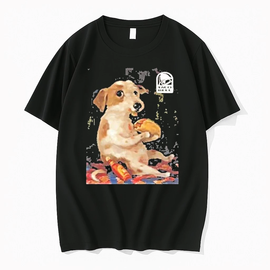 Dog Chill With Taco Bell Graphic Shirts