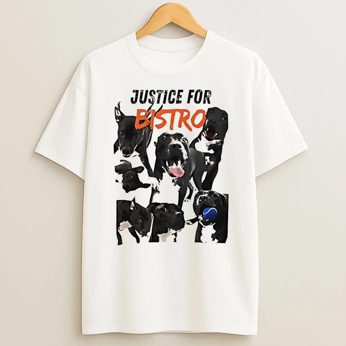 Dog Justice For Bistro Shirts