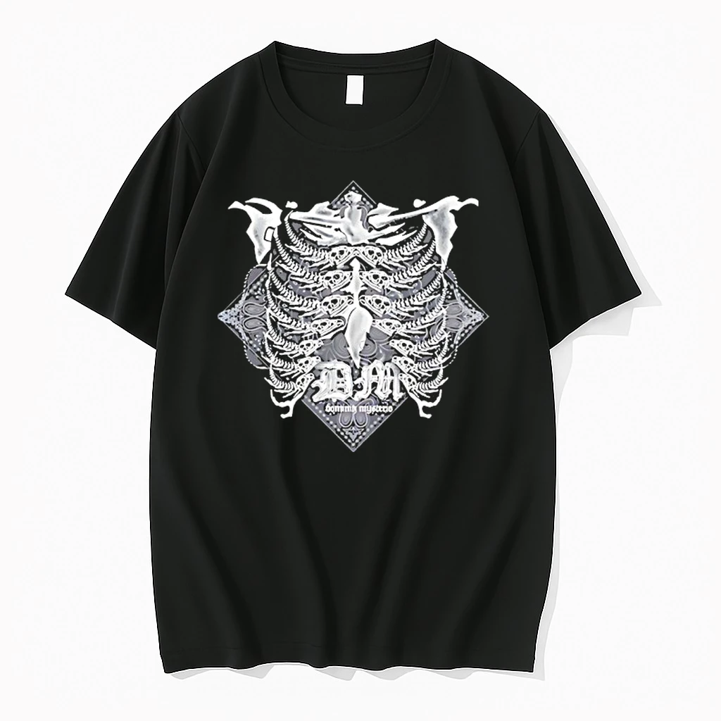 Dominik Mysterio Bandana Rib Cage Wwe Skeleton Shirts
