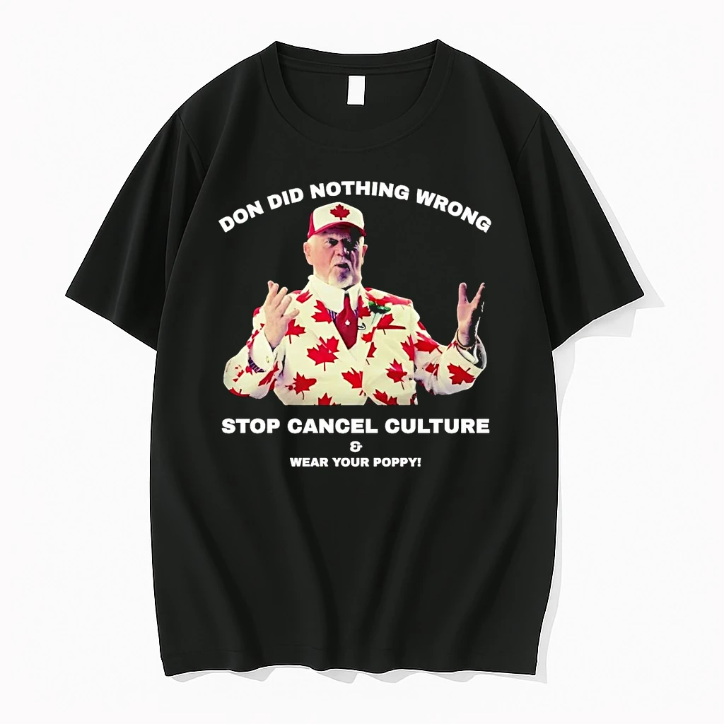 Don Cherry Did Nothing Wrong Stop Cancel Culture Wear Your Poppy Shirts