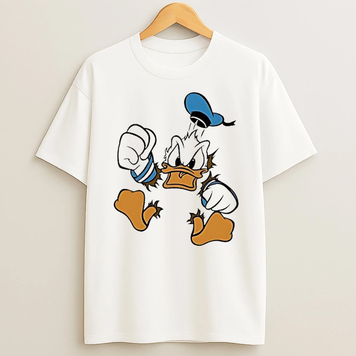 Donald Duck Breakout Logo Cute Shirts