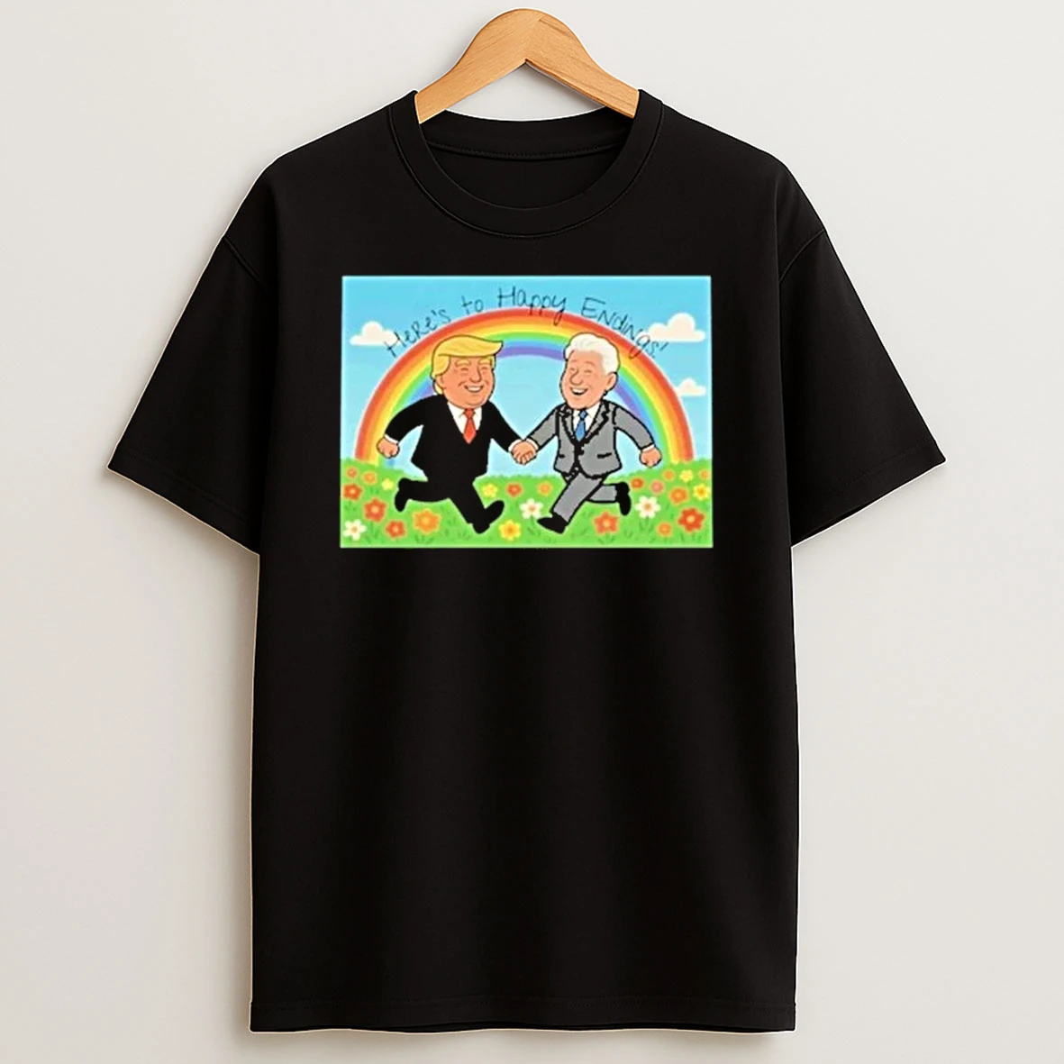Donald Trump Bill Clinton Happy Ending Tour 2025 Shirts