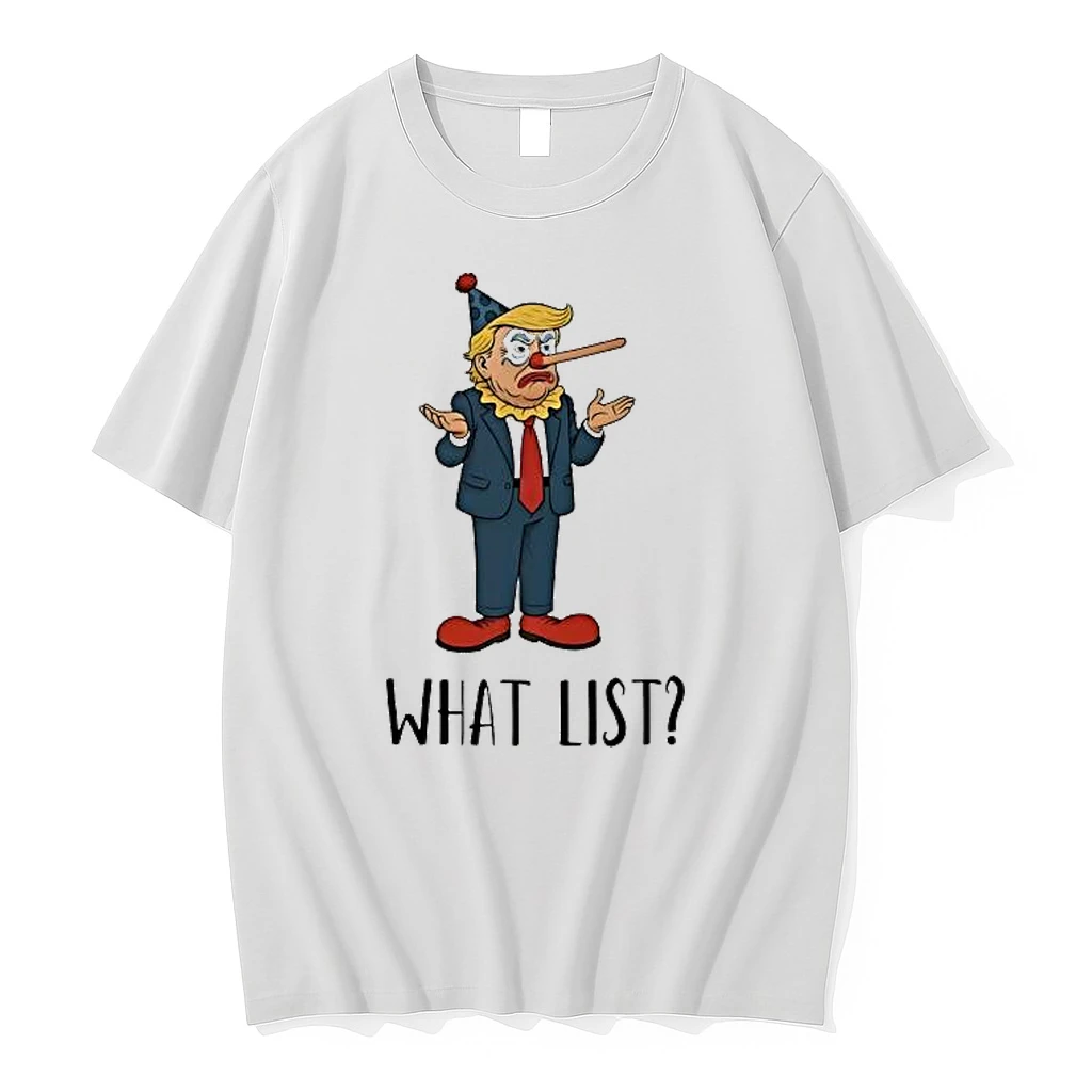 Donald Trump Clown Liar Funny What List Funny Shirts