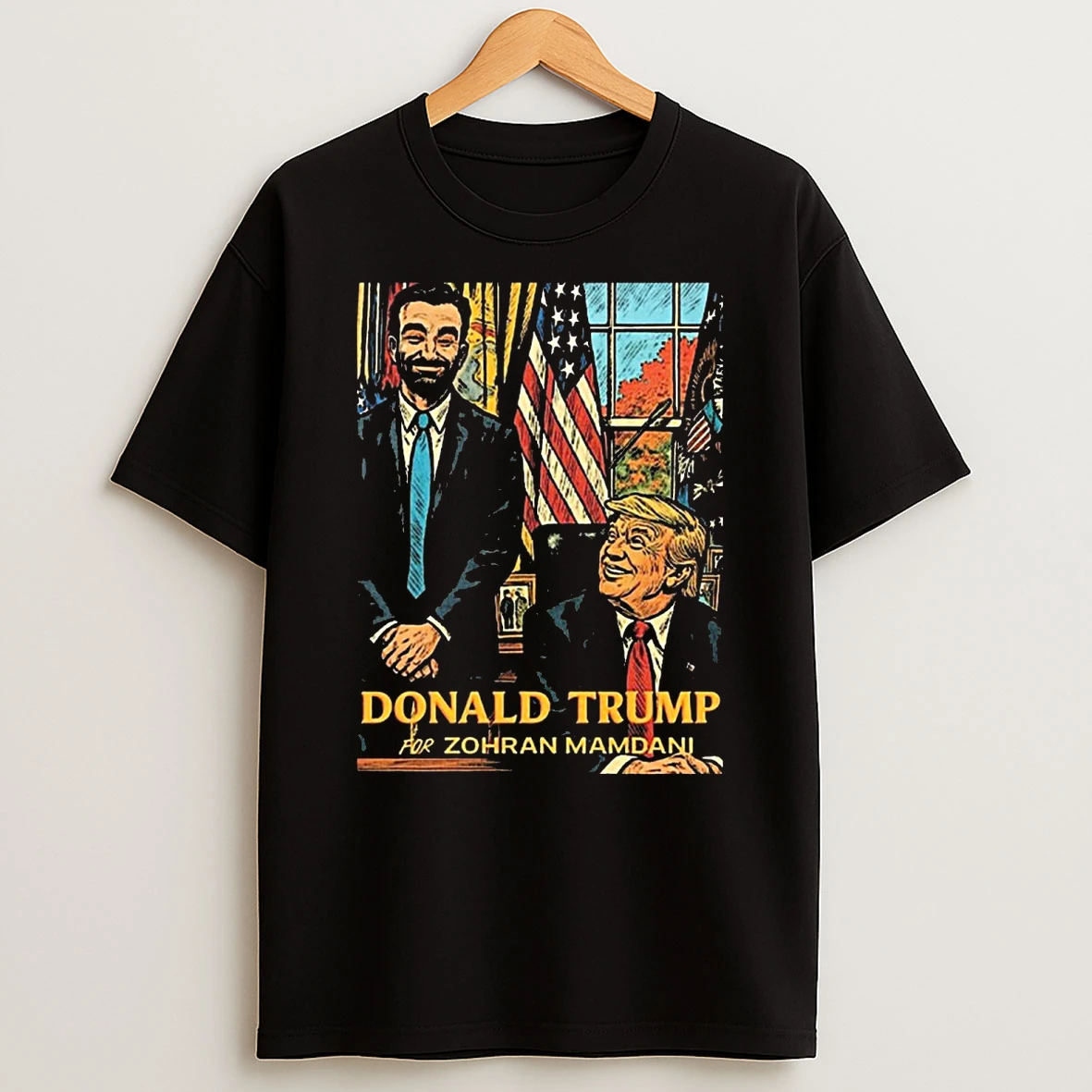 Donald Trump Likes Zohran Mamdani New York State Assembly Retro Shirts