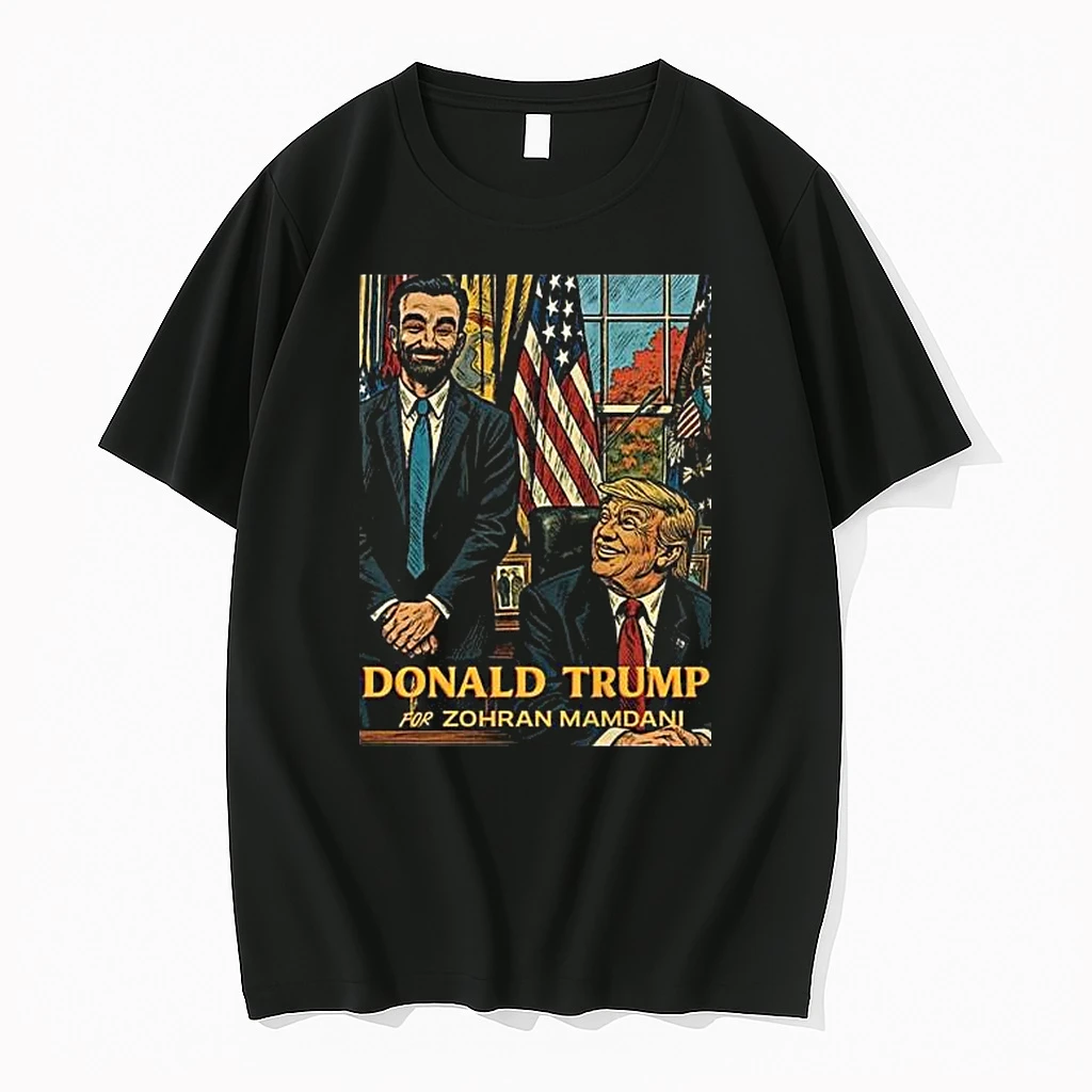 Donald Trump Likes Zohran Mamdani Usa Vintage Shirts