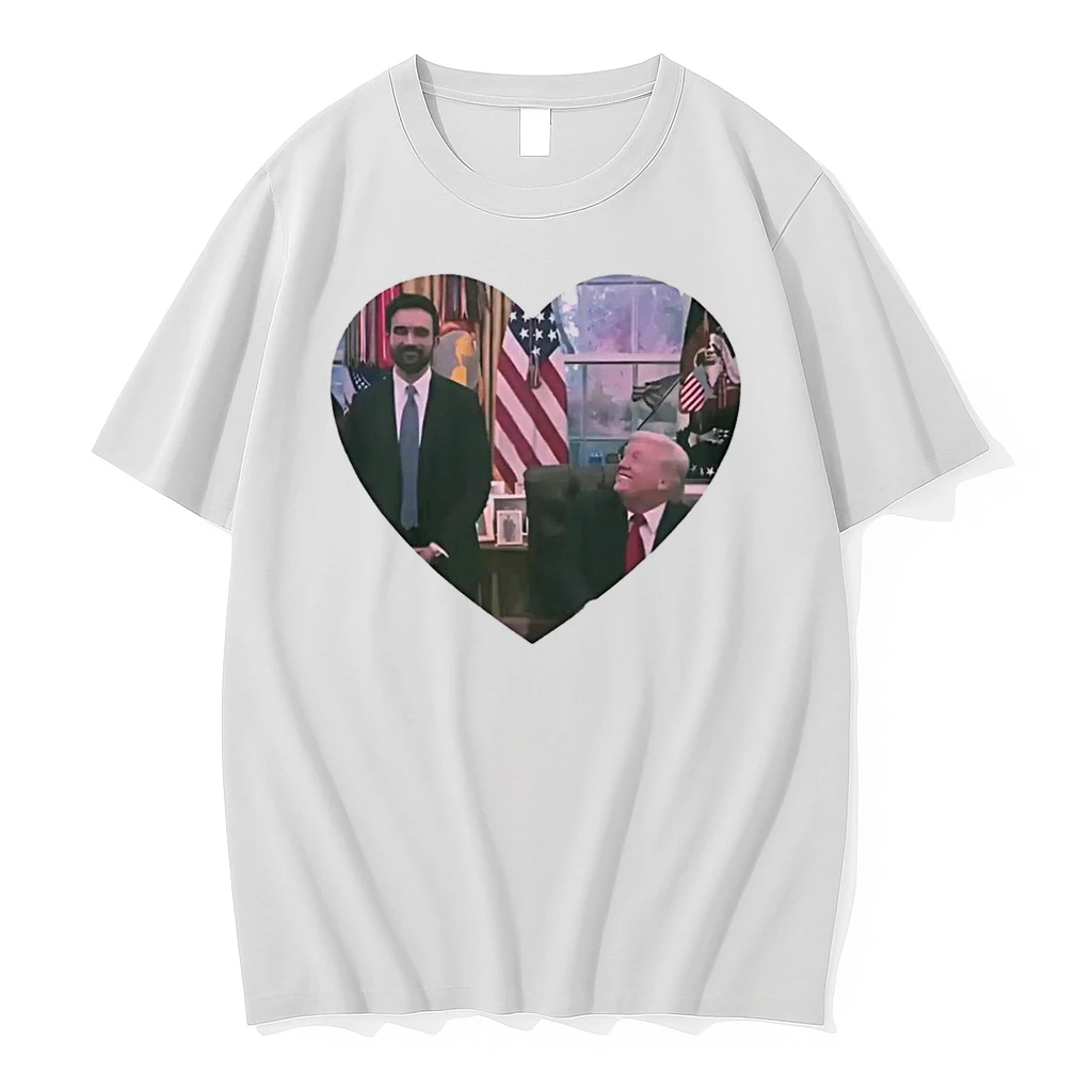 Donald Trump Likes Zohran Mamdani Heart 2025 Shirts