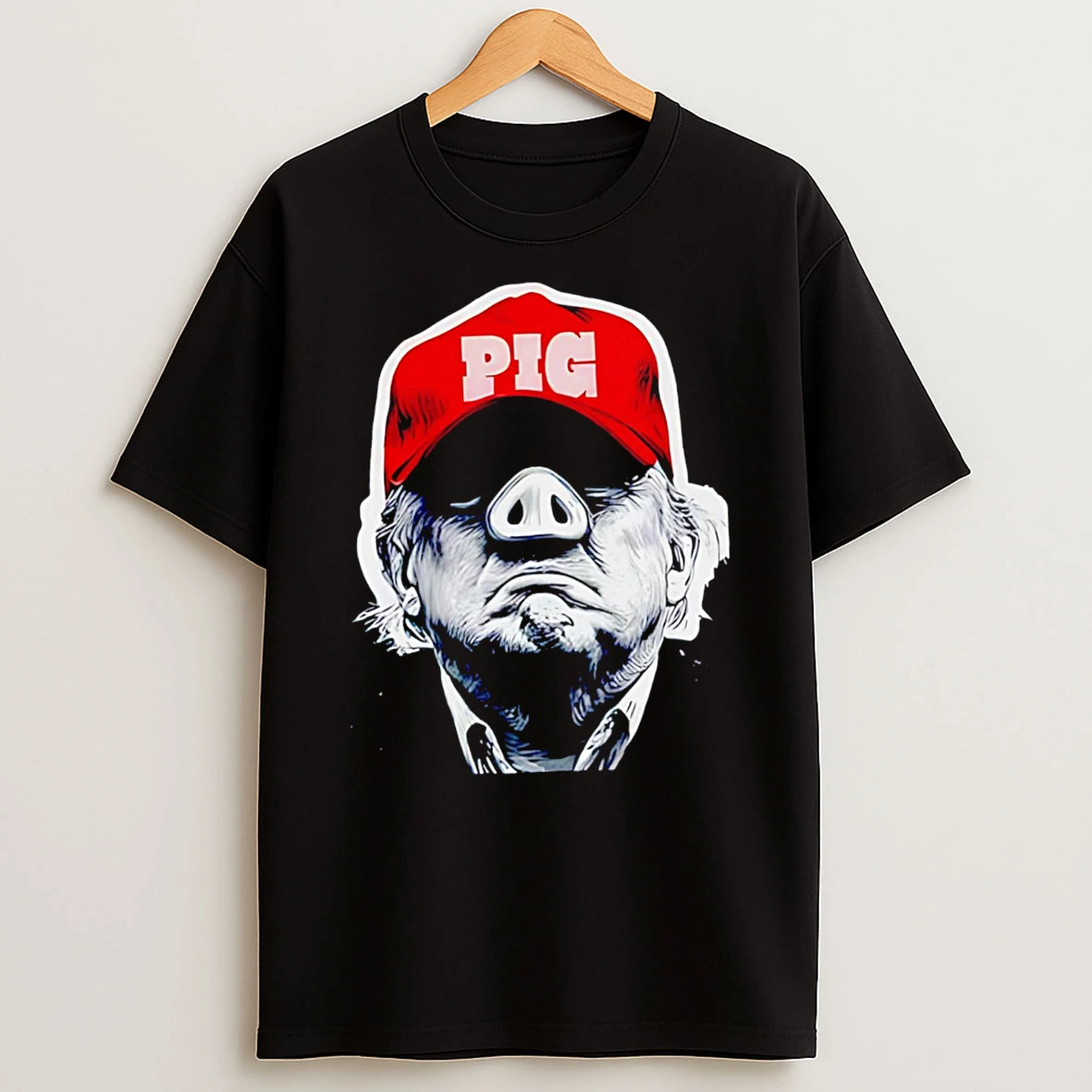 Donald Trump Pig Donnie The Liar In Chief Exposed Funny Meme Shirts