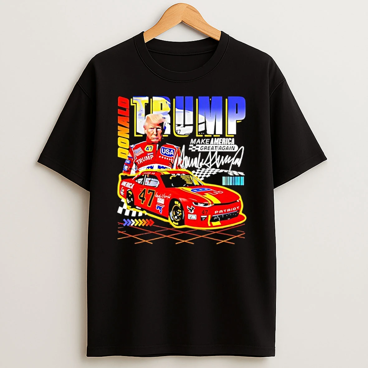 Donald Trump Racing Nascar 47 Shirts