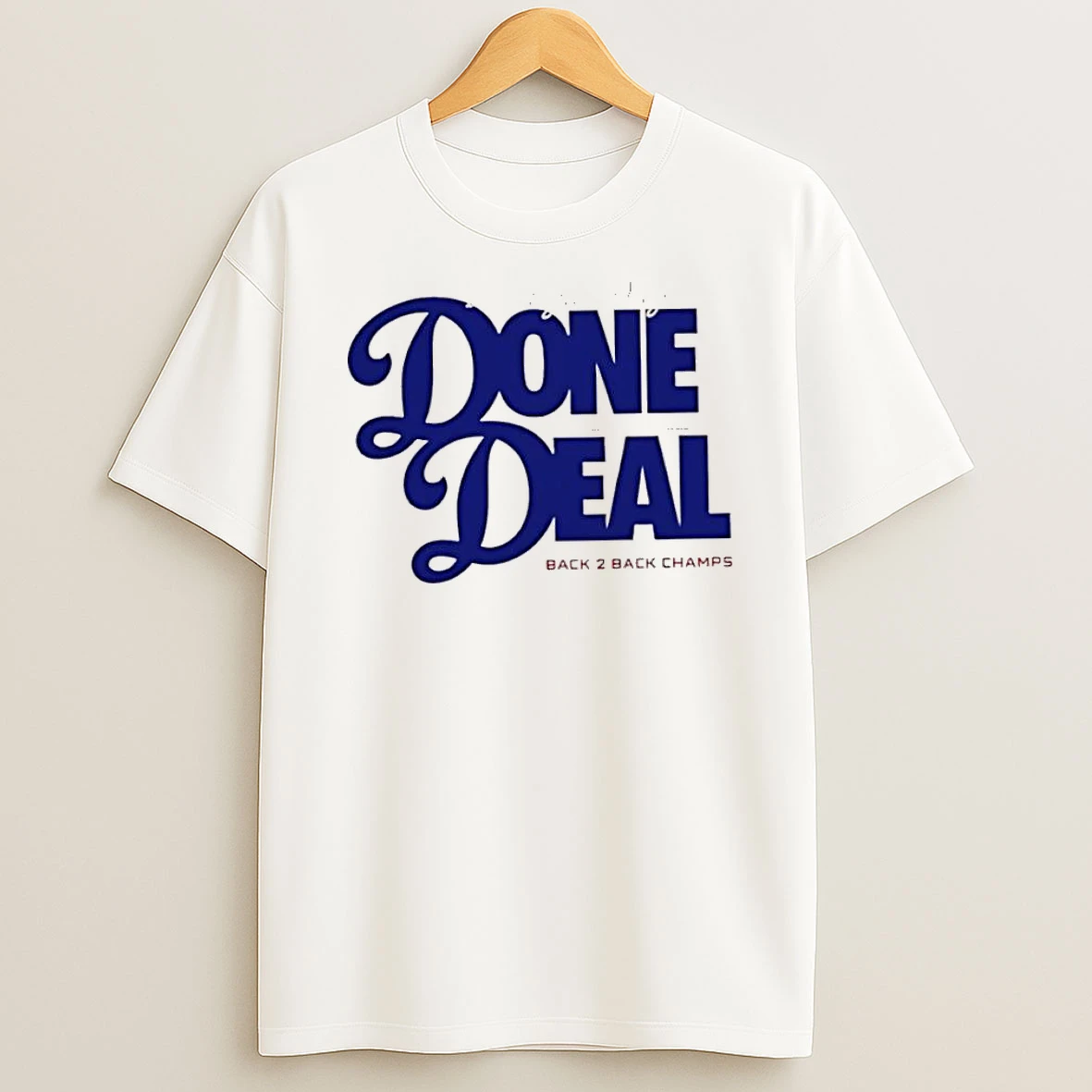 Done Deal La Back 2 Back Los Angeles Dodgers 2025 Shirts