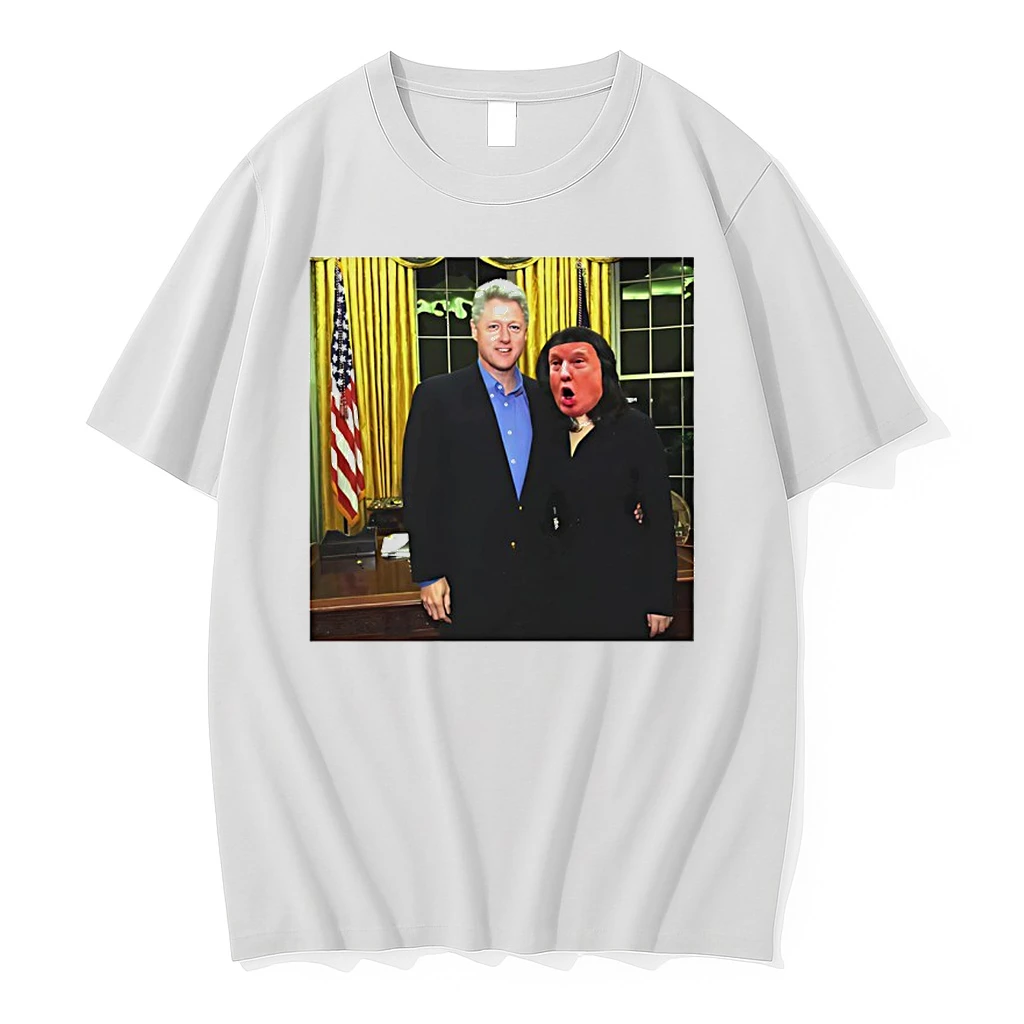 Donica Lewinsky Bill Clinton Car Magne Trump Meme Shirts