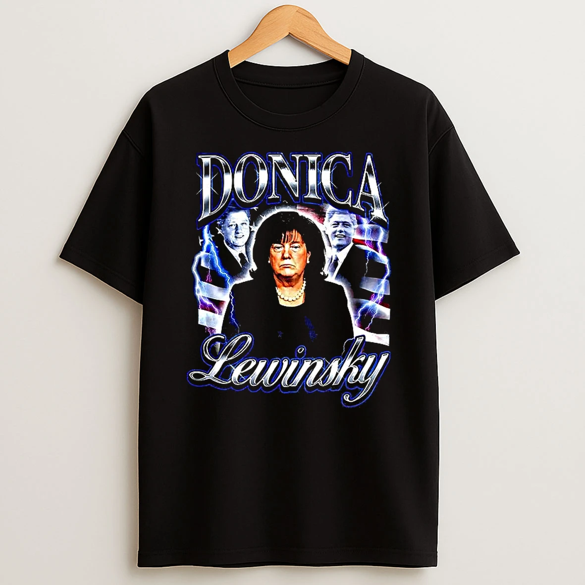 Donica Lewinsky Trump Parody Sarcastic Shirts