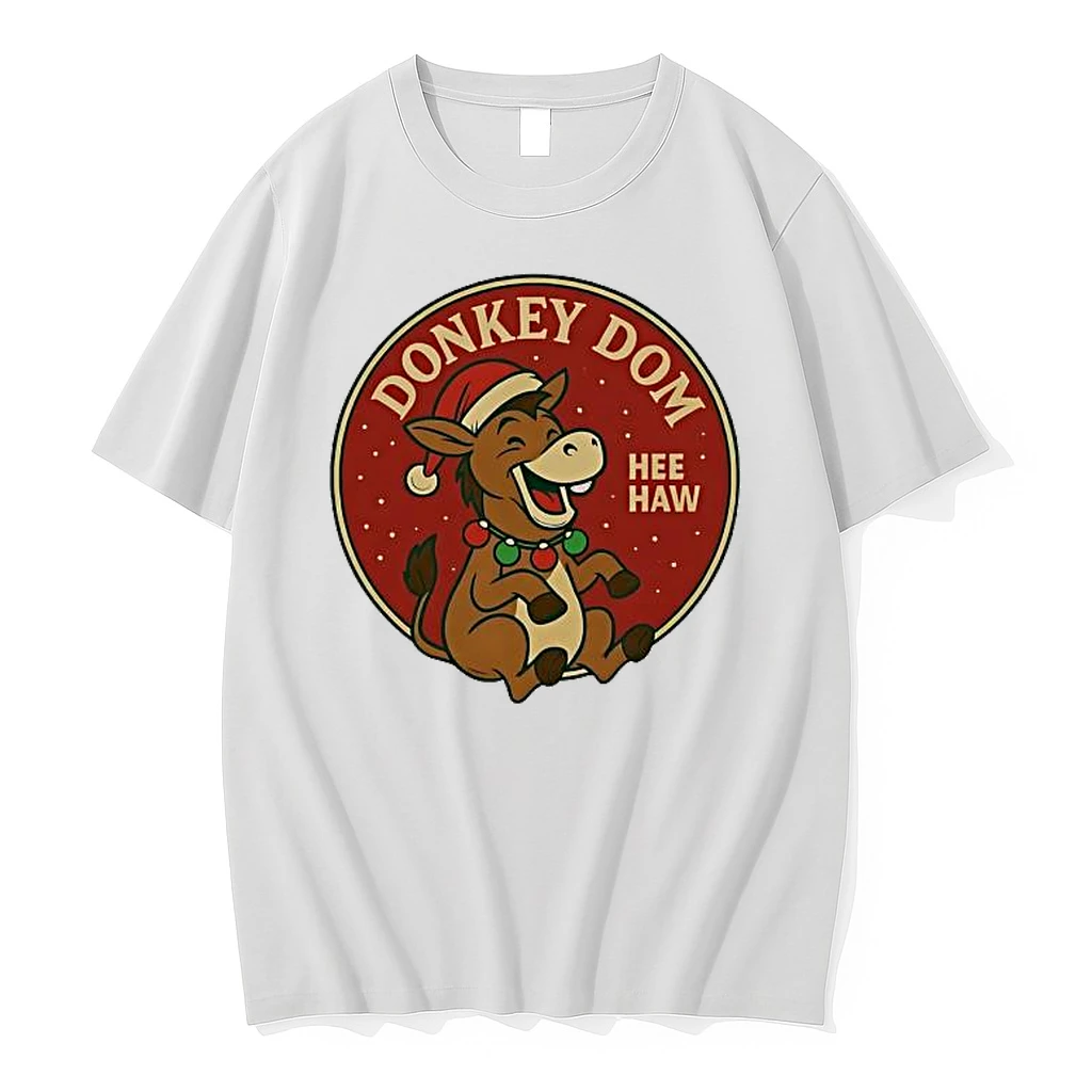 Donkey Dom Hee Haw Funny Christmas Shirts
