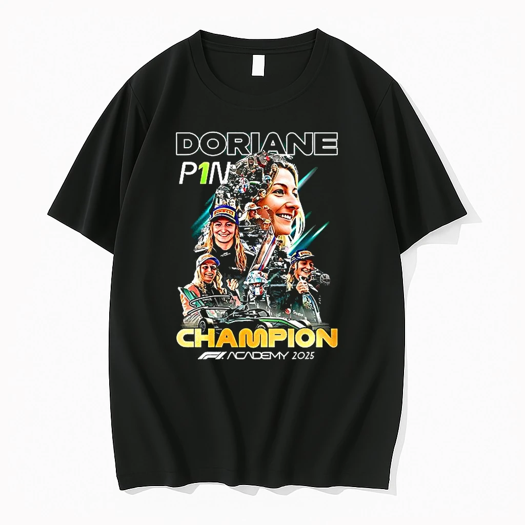 Doriane Pin F1 Academy 2025 Champions Graphic Shirts