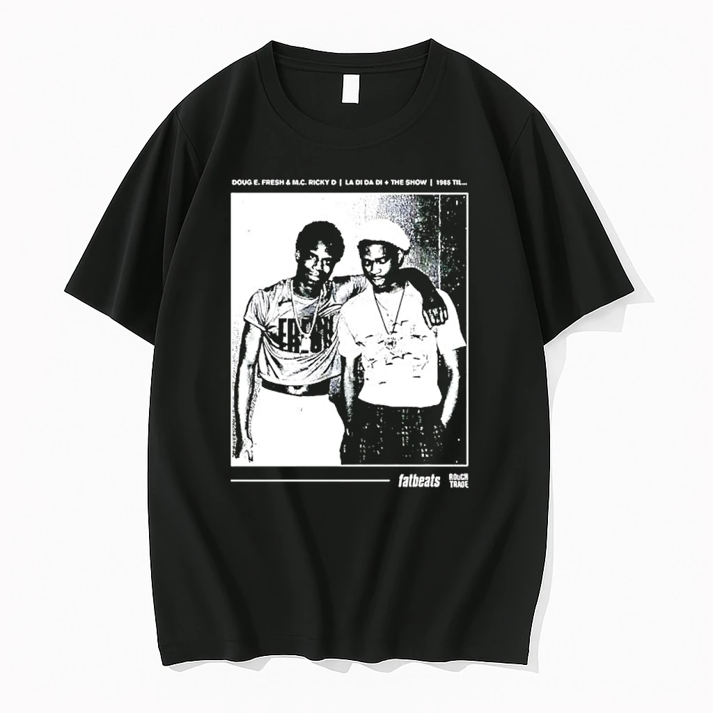 Doug E Fresh And Mc Ricky D The Show La Di Da Di 1985 Til Fatbeats Graphic Shirts