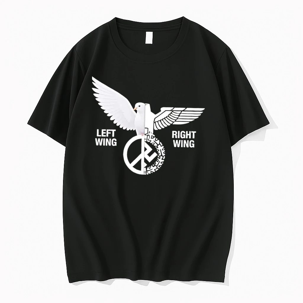 Dove Bird Left Wing Right Wing Logo Shirts