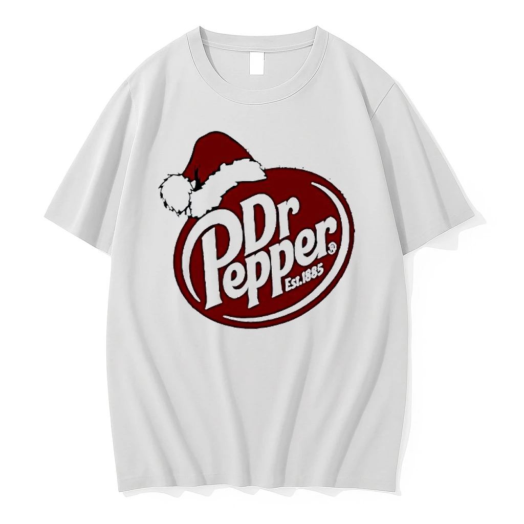 Dr Pepper Est 1885 Christmas Hat Logo Circle Shirts