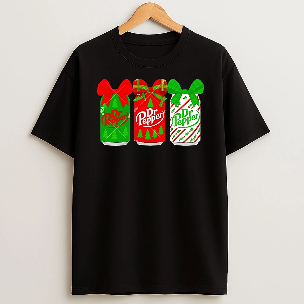 Dr Pepper Coquette Bow Christmas Shirts