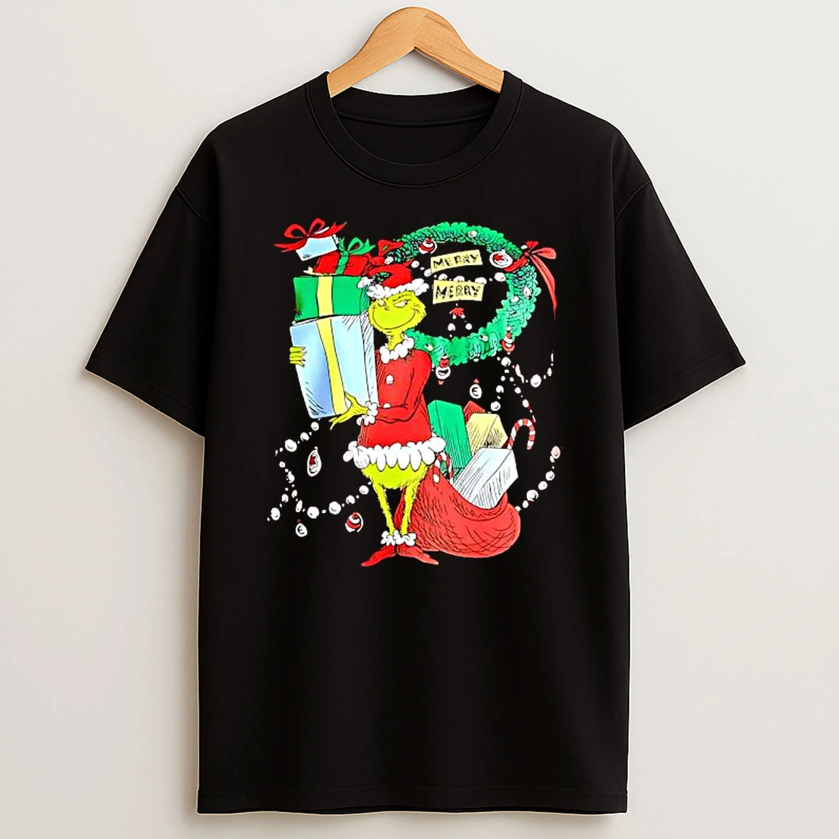 Dr Seuss The Grinch Merry Merry Christmas 2025 Shirts